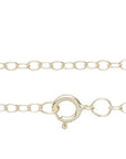 14k Cable Chain 1.5mm Andrea Bonelli Jewelry 14k White Gold