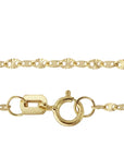 14k Starburst Chain Andrea Bonelli Jewelry 14k Yellow Gold