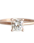 Thalia GIA Diamond Ring Andrea Bonelli 14k Rose Gold