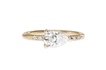 Lilia Lab Diamond Ring Andrea Bonelli Jewelry 18k Yellow Gold