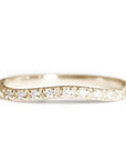 Primrose Lab Diamond Band Andrea Bonelli 14k Yellow Gold