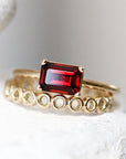 Bella Garnet Ring Andrea Bonelli Jewelry 