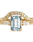 Lago Diamond Contour Band Andrea Bonelli Jewelry