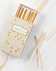 Candlefish - Gold Scales 4" Matchbox Candlefish