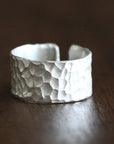Silver Nimbus Cuff Band Andrea Bonelli Jewelry