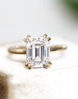 Bailey Double Claw Lab Diamond Ring Andrea Bonelli Jewelry