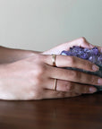 Glint Hammered Stacking Rings Andrea Bonelli