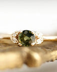 Quinn Parti Sapphire Ring Andrea Bonelli
