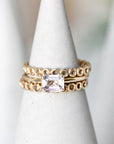 Bella Rose de France Amethyst Ring Andrea Bonelli Jewelry