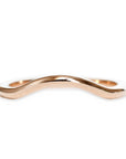 Curved Primrose Band Andrea Bonelli Jewelry 14k Rose Gold