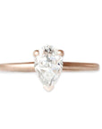 Ellis Sapphire Ring Andrea Bonelli 14k Rose Gold