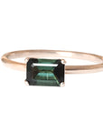 Bella Tourmaline Ring Andrea Bonelli Jewelry 14k Rose Gold