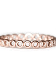 Open Circle Band Andrea Bonelli Jewelry 14k Rose Gold