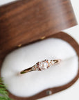 Sora Rose Cut Diamond Ring Andrea Bonelli Jewelry