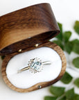 Silver Tavi Halo Ring Andrea Bonelli