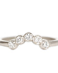 Cinq Ring Andrea Bonelli 14k White Gold