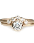 Zoe Moissanite Ring .50ct Andrea Bonelli Jewelry 