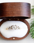 Sora Moissanite Ring Andrea Bonelli Jewelry