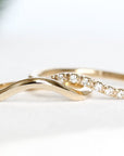 Curved Primrose Band Andrea Bonelli Jewelry 