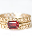 Bella Garnet Ring Andrea Bonelli Jewelry 