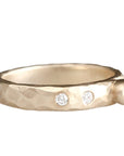 Ona Rustic Carved Diamond Ring Andrea Bonelli 