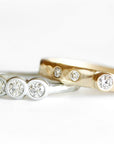 Ona Rustic Carved Diamond Ring Andrea Bonelli 