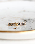 Pave Salt and Pepper Diamond Bar Studs Andrea Bonelli Jewelry