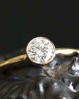 Zoe Moissanite Ring .50ct Andrea Bonelli Jewelry 