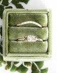 Quinn Rose Cut Diamond Ring Andrea Bonelli Jewelry