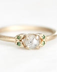 Quinn Rose Cut Diamond Ring Andrea Bonelli Jewelry