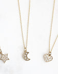 Petite Diamond Heart Charm Andrea Bonelli