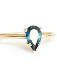 Isa London Blue Topaz Ring Andrea Bonelli Jewelry