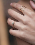 Evelyn Milgrain GIA Diamond Ring Andrea Bonelli