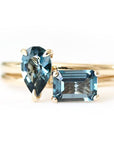 Bella London Blue Topaz Ring Andrea Bonelli Jewelry