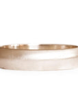 Half Round Band 5mm Andrea Bonelli Jewelry 14k Rose Gold