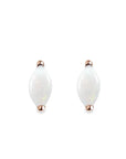 Opal Marquise Studs Andrea Bonelli Jewelry 14k Rose Gold