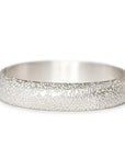 Stardust Band 5mm Andrea Bonelli Jewelry 14k White Gold