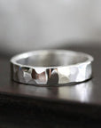 Hammered Band Andrea Bonelli Jewelry 