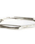 Hexagon Glint Bracelet Andrea Bonelli Jewelry Sterling Silver