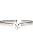 Lola GIA Diamond Ring .25ct Andrea Bonelli Jewelry 14k White Gold