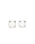 Opal Studs Andrea Bonelli Jewelry 14k White Gold