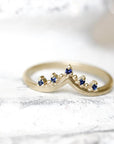 Crown Creste Sapphire Ring Andrea Bonelli 