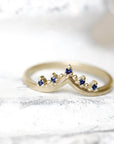 Crown Creste Sapphire Ring Andrea Bonelli