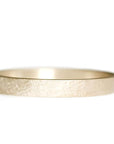 Rustic Gravel Band Andrea Bonelli Jewelry 14k Yellow Gold