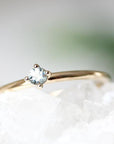 Petit Lola Aquamarine Ring Andrea Bonelli Jewelry
