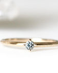 Petit Lola Aquamarine Ring Andrea Bonelli Jewelry
