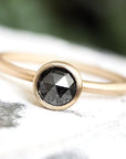 pepper diamond bezel ring Andrea Bonelli Jewelry
