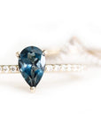 Annalise London Blue Topaz Ring Andrea Bonelli Jewelry 