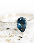 Annalise London Blue Topaz Ring Andrea Bonelli Jewelry