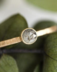 Gray Diamond Twig Ring Andrea Bonelli Jewelry